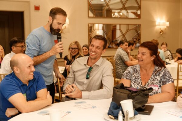 Chris Bruce heads up some fun!